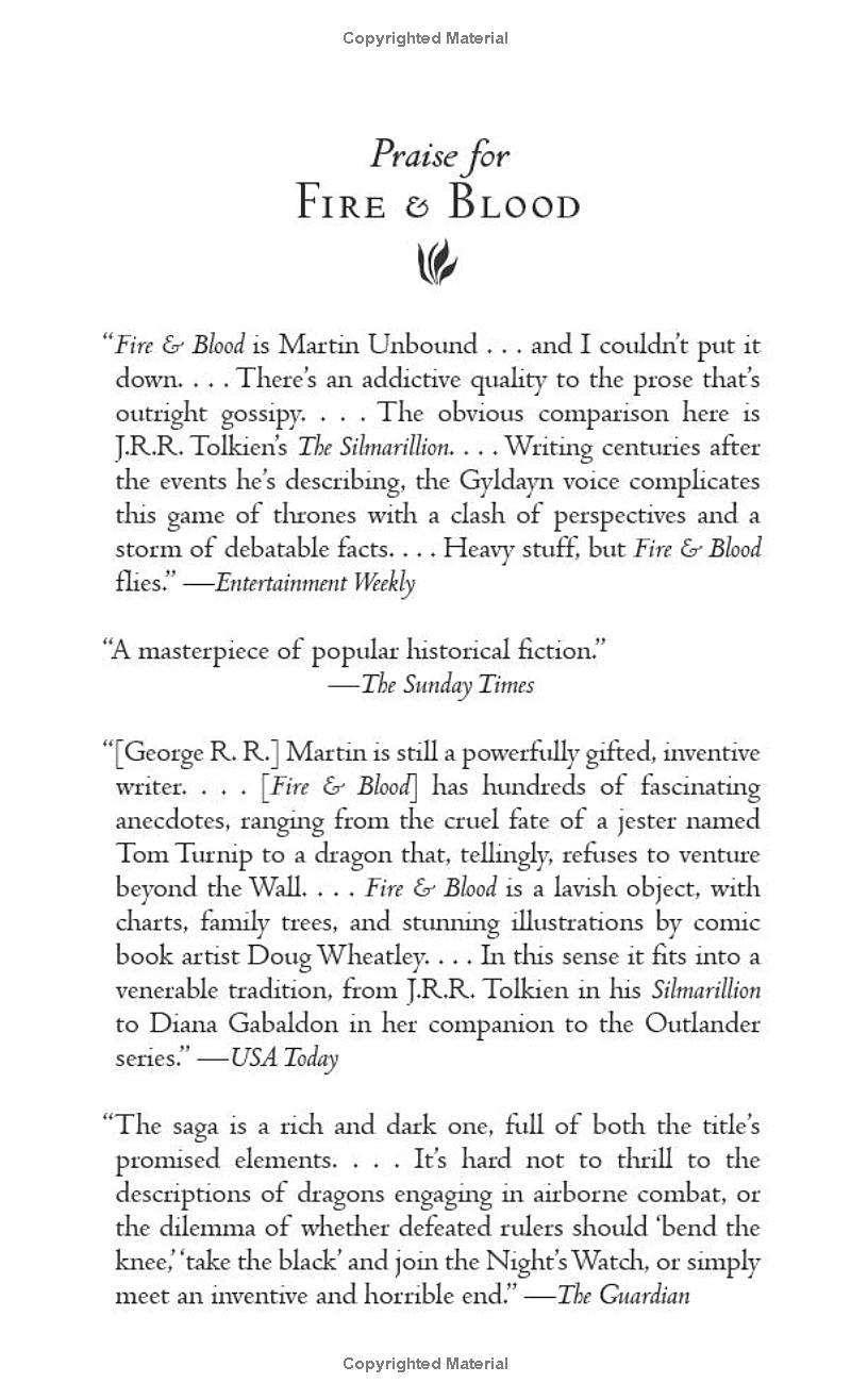 Sách ngoại văn: Fire &amp; Blood - 300 Years Before A Game of Thrones