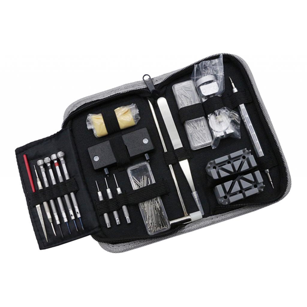 Maintenance Tool Set Watch Opening Tool With Storage Box - 255 Pieces