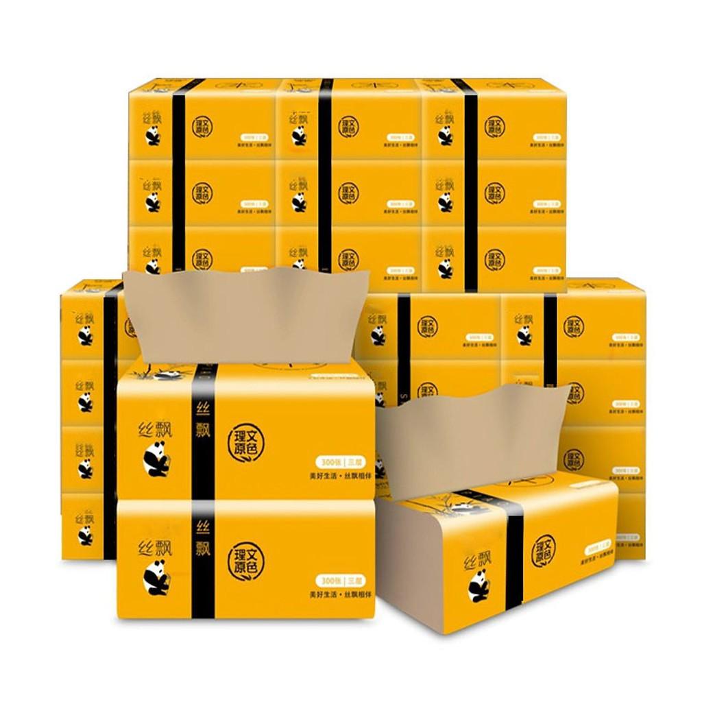 Giấy Ăn Gấu Trúc Sipiao (Thùng 30 gói)