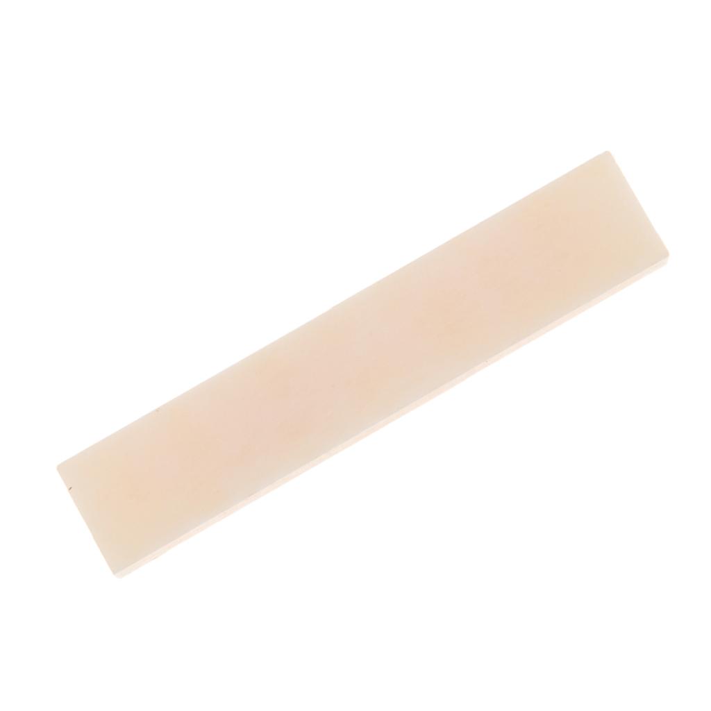 Blank Bone Nut And Saddle Guitar Bridge Nuts DIY Guitar replacement Parts & Accessories