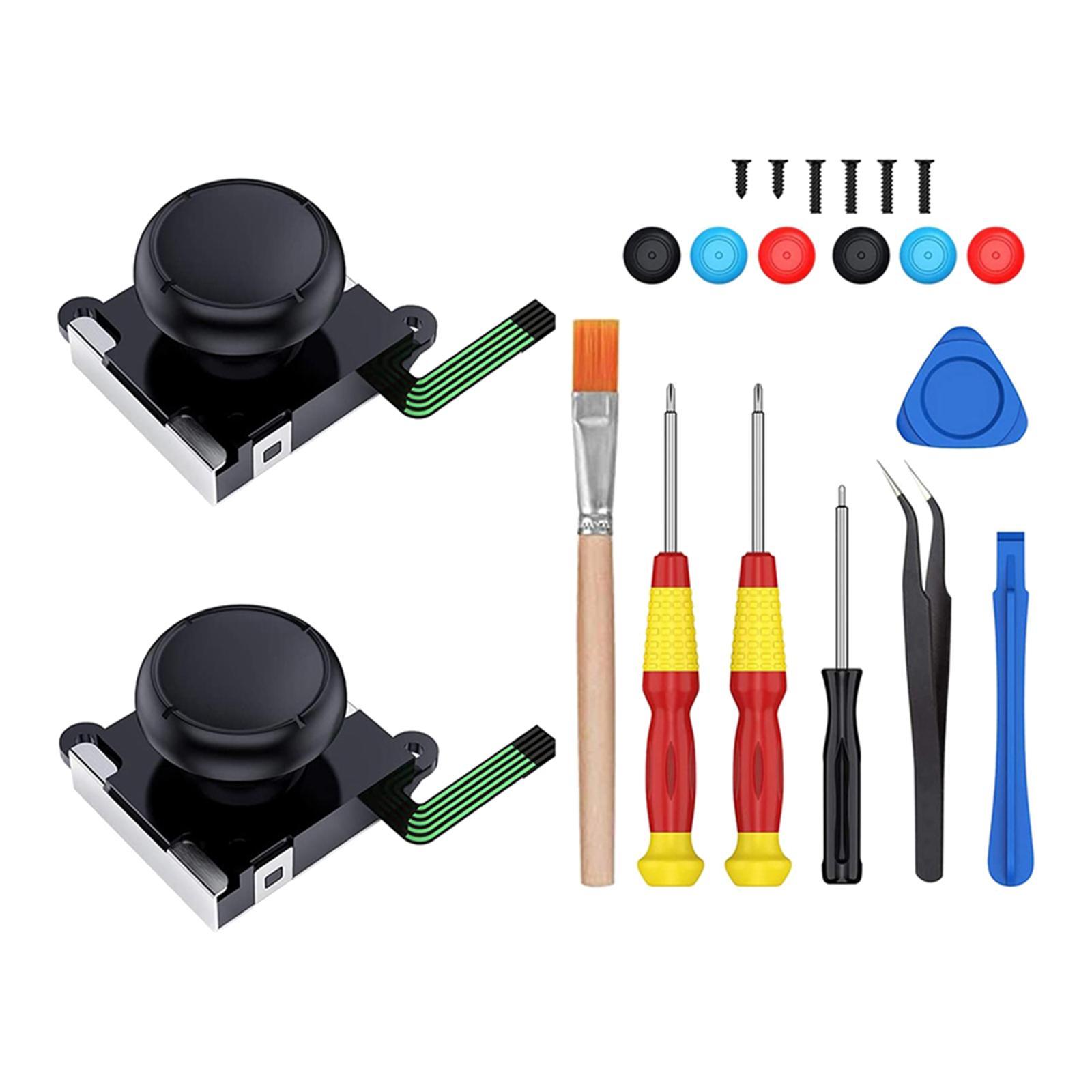 2x 3D Analog  Button Rocker Set for   Game Pad