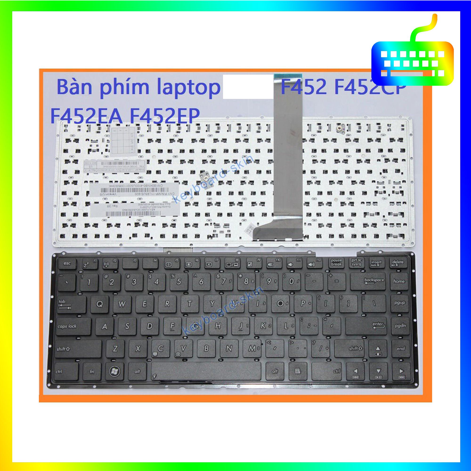 Bàn phím dành cho laptop Asus F452 F452CP F452EA F452EP - Hàng Nhập Khẩu - Sản phẩm mới 100%