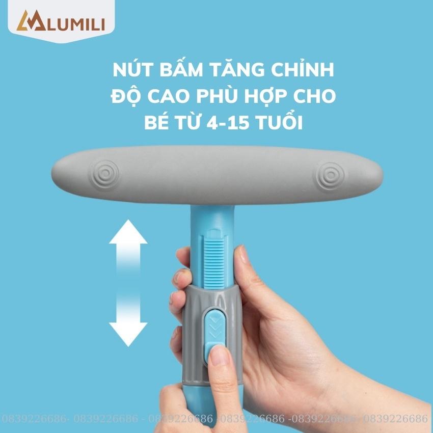 Dụng cụ chống cận thị , giá đỡ chống gù lưng chữ B cho học sinh nâng hạ độ cao, lumili phối màu mới