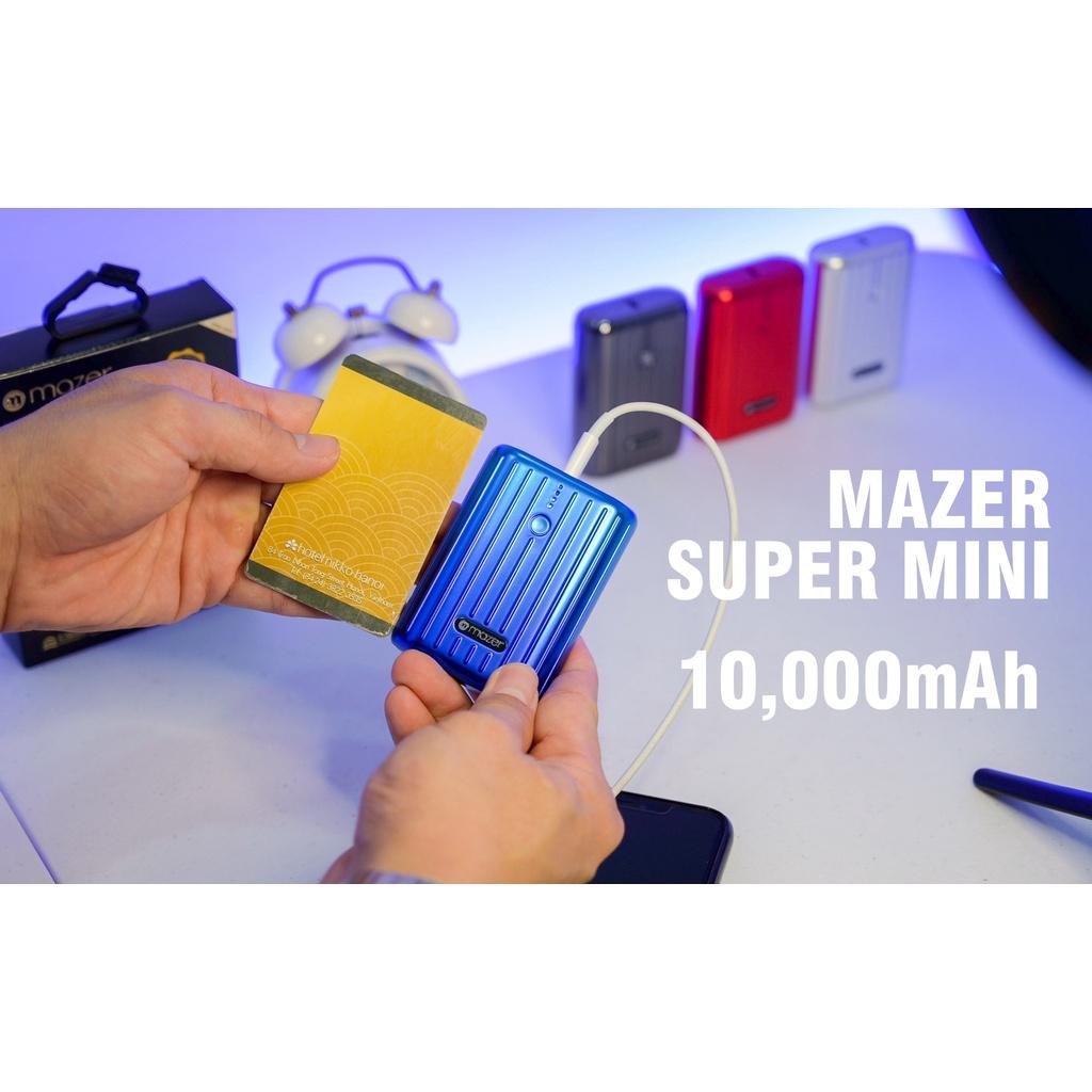 Pin Dự Phòng MAZER SUPPER Mini V2 10000mAh - hàng chính hãng