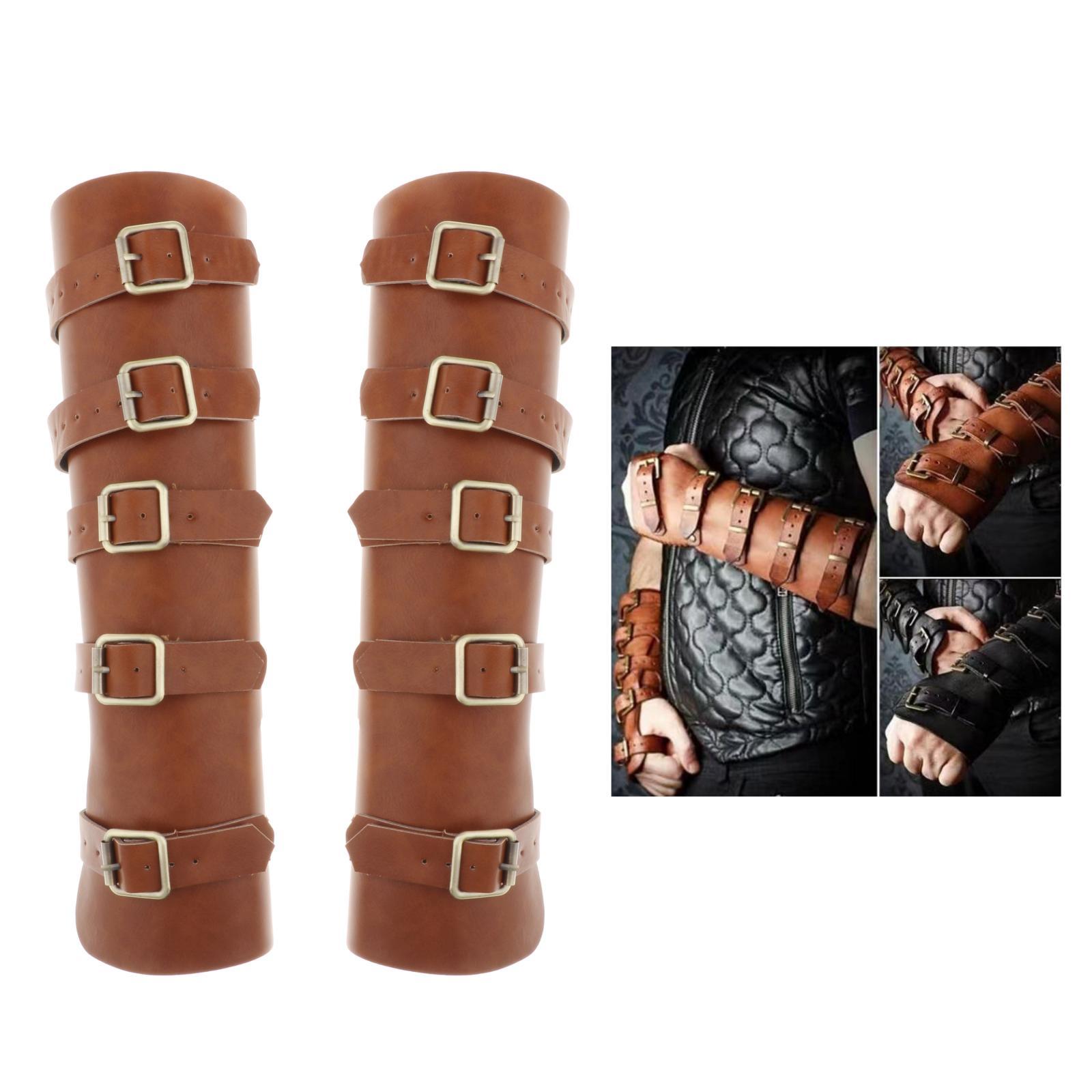 Archery Leather Arm Guard Outdoor Recurve Bow Shooting Accessory