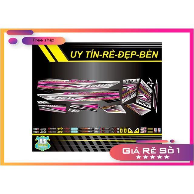 Tem rời Sirius V10 nhận đổi màu tem theo yêu cầu bảo hành màu sắc vĩnh viễn