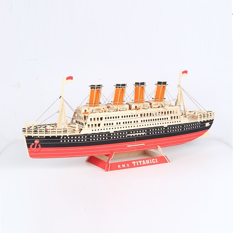 Đồ chơi lắp ráp gỗ 3D Mô hình Tàu RMS Titanic