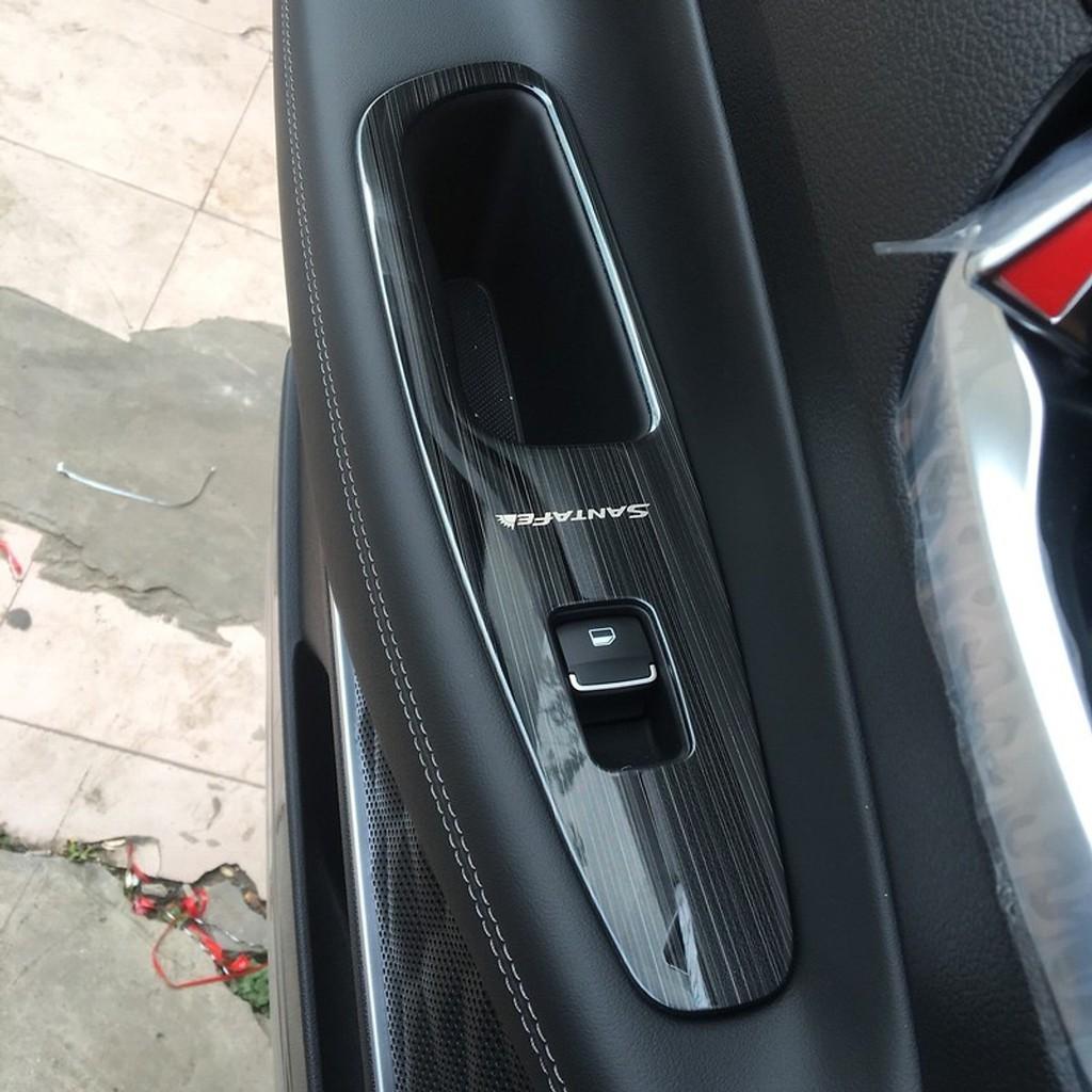 Ốp nội thất  DÀNH CHO Xe Hyundai Santafe 2019 2020 Titan vân xước cao cấp