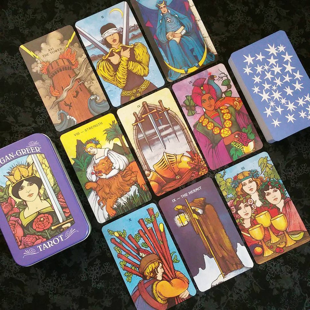 Bài Tarot Morgan Greer Tarot Tiên Tri Cao Cấp Tặng Đá Thanh Tẩy