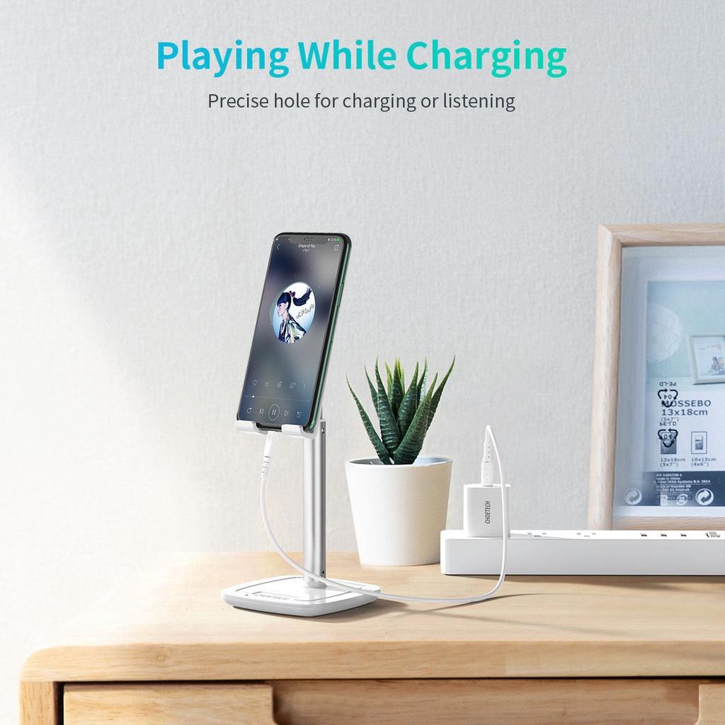 Giá đỡ điện thoại và máy tính bảng để bàn có thể điều chỉnh độ cao Choetech H035