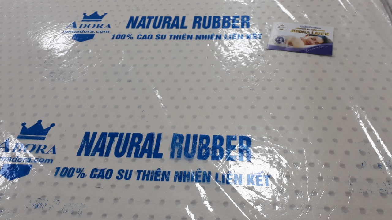 Nệm Cao Su Aroma Mattress Liên Kết Natural Rubber Êm Ái Đàn Hồi Tốt Thấm Hút Thoáng Khí Ngăn Ngừa Nấm Mốc