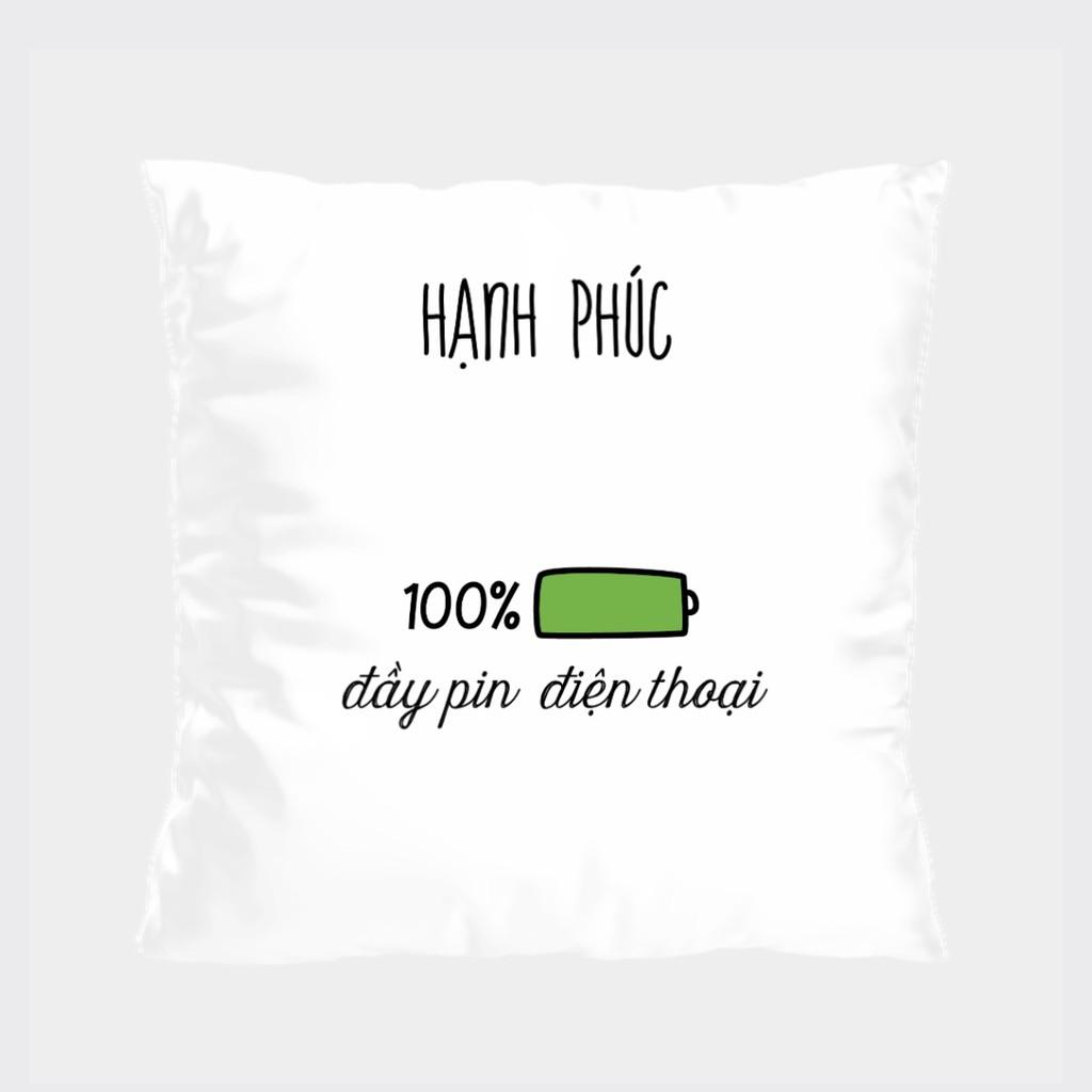 10 MẪU GỐI VUÔNG IN QUOTE VỀ HẠNH PHÚC ĐÁNG YÊU, TRANG TRÍ PHÒNG NGỦ, PHÒNG KHÁCH, GỐI TỰA LƯNG VĂN PHÒNG