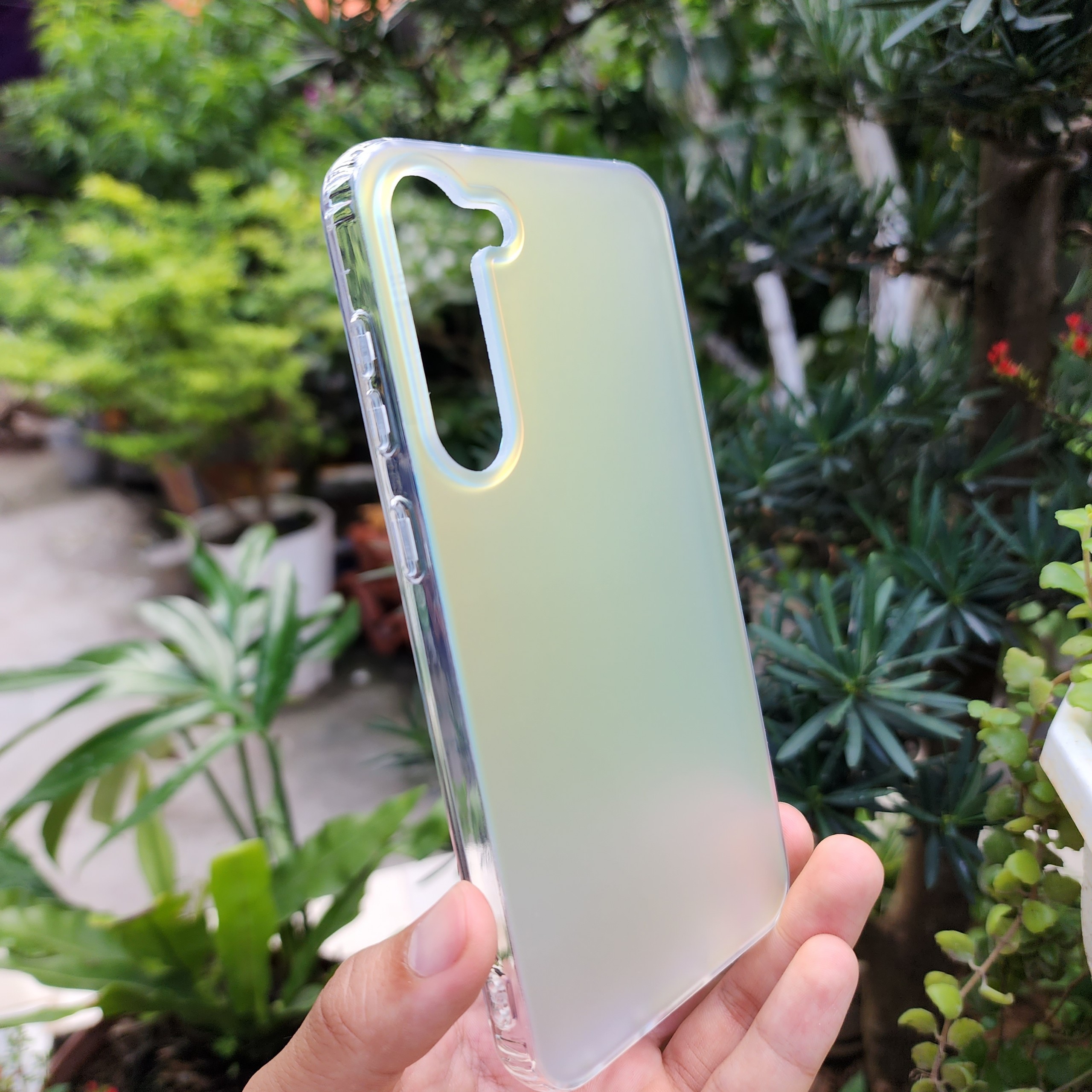 Ốp Lưng Đổi Màu cho Samsung S23/ S23 Plus/ S23 Ultra Lưng Cứng Mờ Chống Bám Vân Tay, Chống Sốc Âm 4 Góc, Có Gờ Bảo Vệ Camera.