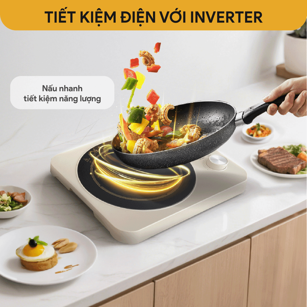 Bếp từ đơn BlueStone ICB-6618 2000W - Hàng chính hãng