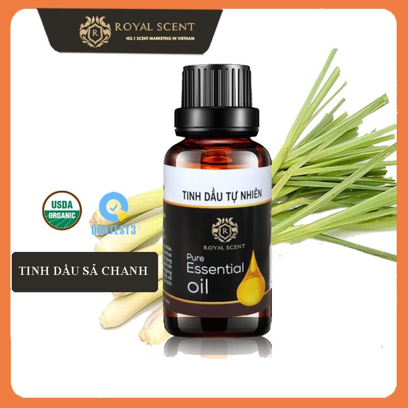 Tinh dầu sả chanh thiên nhiên thơm phòng đuổi muỗi nguyên chất Royal Scent