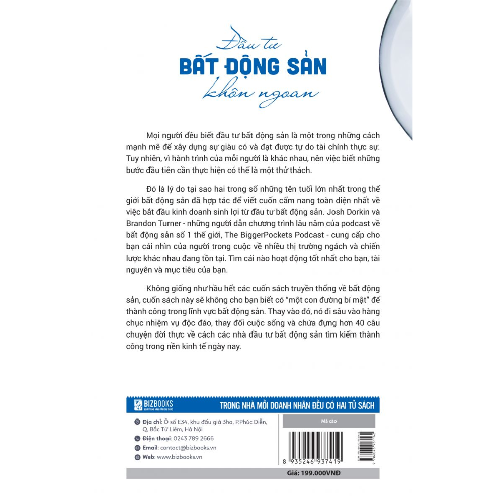 Sách - Đầu Tư Bất Động Sản Khôn Ngoan: Bắt Đầu Nhỏ, Sinh Lời Lớn - MCBooks