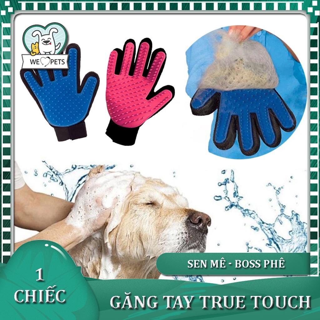 Găng tay massage & tắm & vệ sinh lông chó mèo