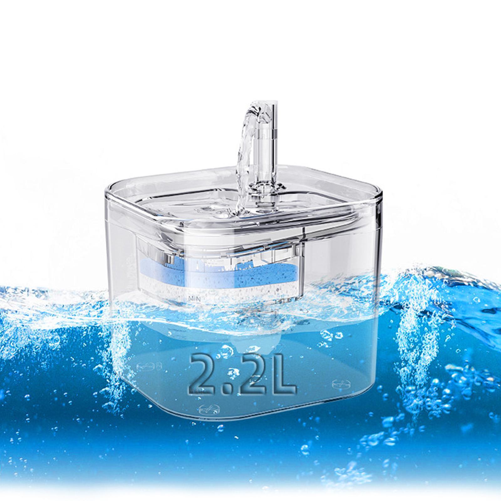 Pet Cat Water Fountain with Filter Dispenser No Intelligent