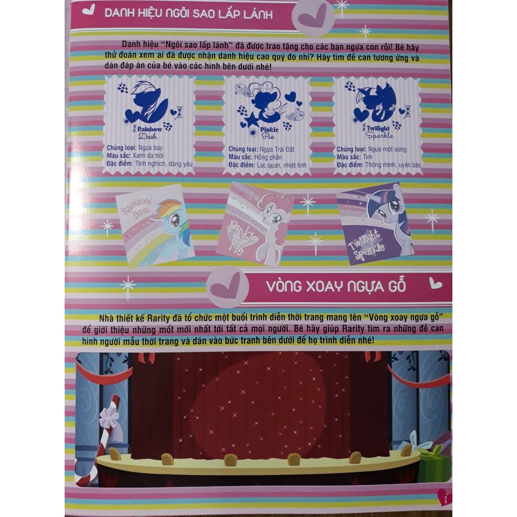My Little Pony - Bộ Sưu Tập Đề Can Lấp Lánh 1 - Bản Quyền