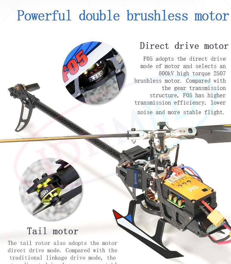 Yuxiang F150 / F05 / E150 / RC Trực thăng phụ kiện phụ kiện phụ kiện Motor ESC Bộ sạc đuôi Cây tán servo Màu sắc: Tấm hỗ trợ