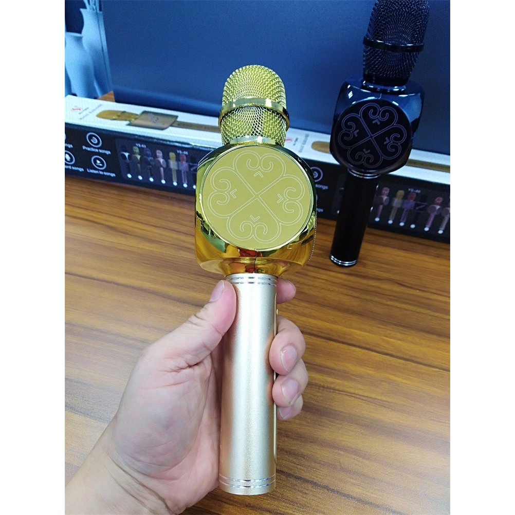 Mic Karaoke Bluetooth Máy Nghe Nhạc Không Dây