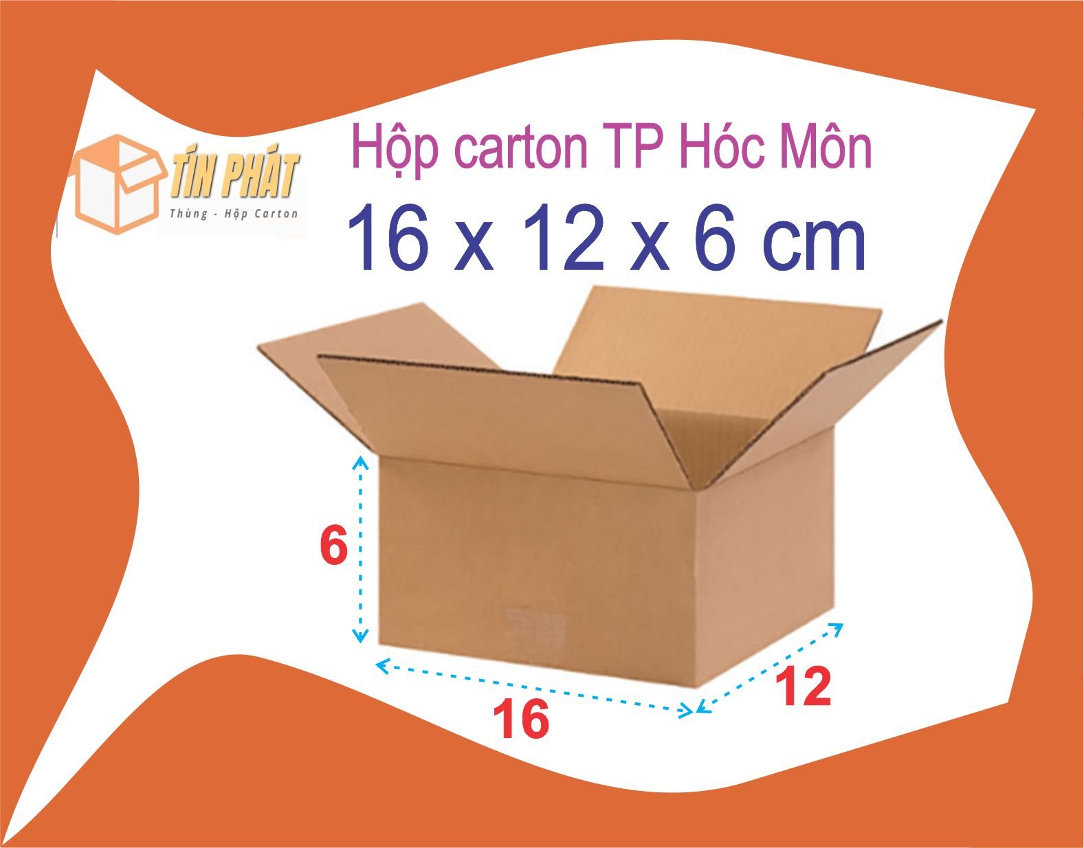 Combo 10 hộp carton 10 x 10 x 5