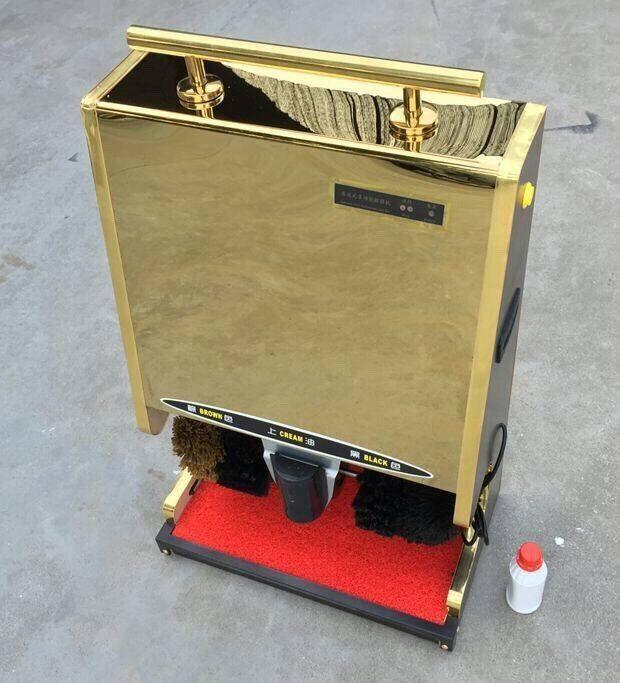 Máy đánh giầy shiny G1 màu vàng