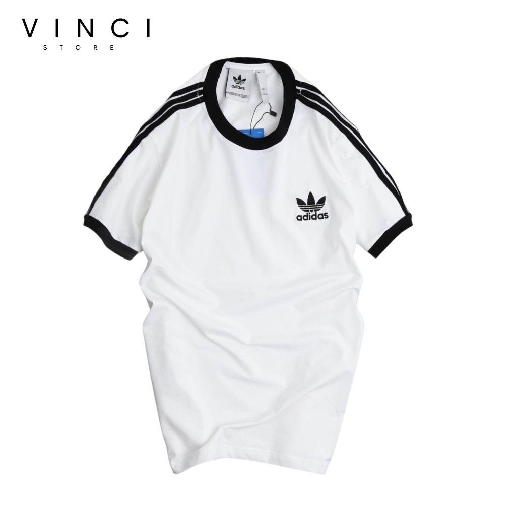 Áo Thun Unisex Cổ Tròn Cotton 3 Lá VNXK