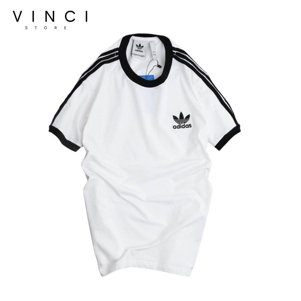 Áo Thun Unisex Cổ Tròn Cotton 3 Lá VNXK