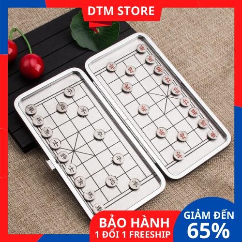 Bộ cờ tướng nam châm 2 mặt thiết kế nhỏ gọn bỏ túi - Bàn cờ tướng mini