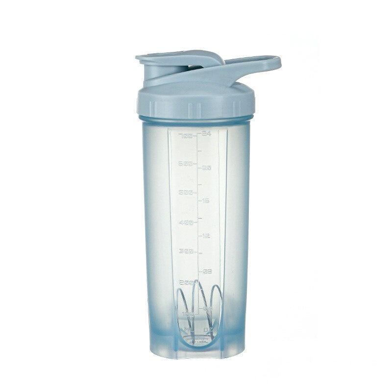 Frosted Milkshake Cup Shaking Milkshake Water Bottle Outdoor Fitness Water Cup Stirring Bottle Protein Powder Portable Drink Cup