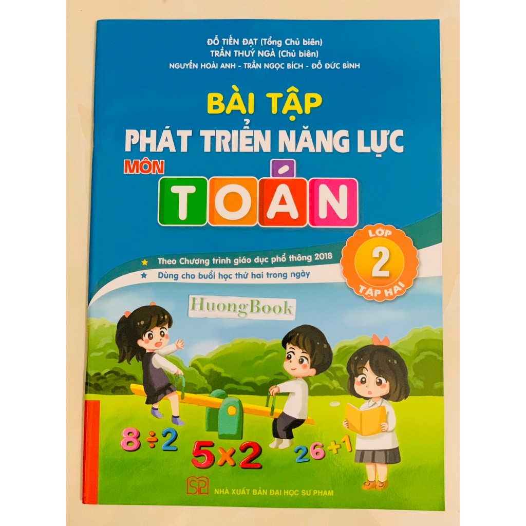 Sách - Bài tập phát triển năng lực môn toán lớp 2 -Tập 2