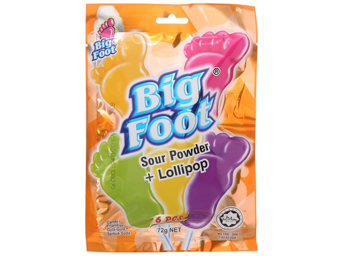 KẸO BÀN CHÂN BIGFOOT 72G