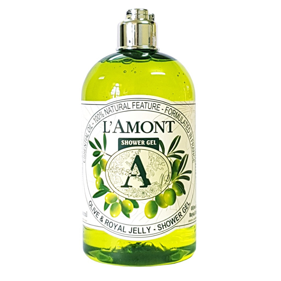 Combo Sữa Tắm L'amont En Provence Cherry Blossom Shower Gel Hương Hoa Anh Đào + Olive & Honey Shower Gel
