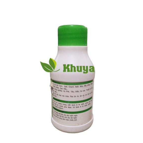 Phân bón lá Omex Leeds 100ml Chống vàng, bạc và vàng lá gân xanh