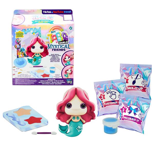 Đồ Chơi Móc Khóa Squishy DIY - Taba World 855052-7L - Nàng Tiên Cá