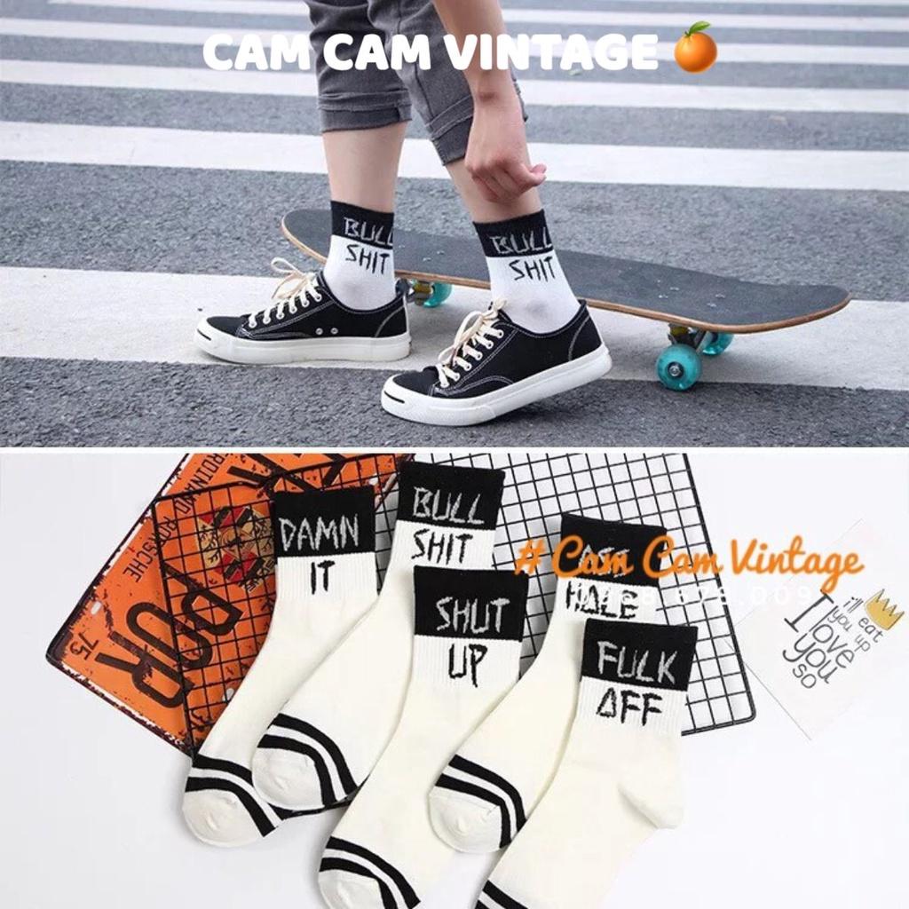 TẤT CAO CỔ NỮ VỚ CAO CỔ NAM TẤT NAM ULZZANG TẤT UNISEX TRĂNG CỔ CAO