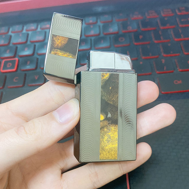 Vỏ Hột Quẹt Bật Lửa khò 1 tia Promise HP140 đẹp độc lạ - dùng gas cao cấp ( giao màu ngẫu nhiên )