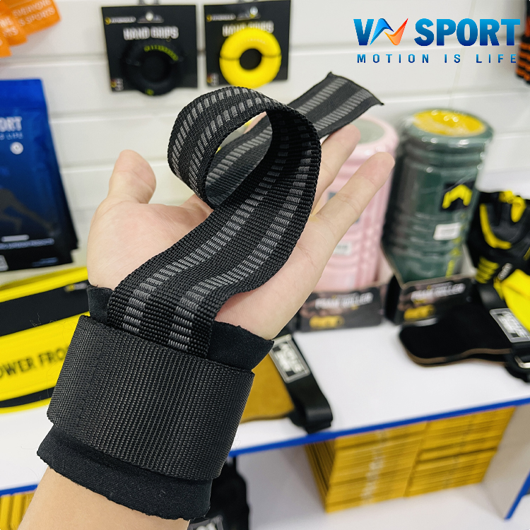 Hình ảnh Dây Kéo Lưng Tập Xô VNSPORT - VNS011, Dây Kéo Lưng Hỗ Trợ Tập Deadlift Cho Người Tập Gym, Dây Kéo Tạ, Dây Hỗ Trợ Lên Xà