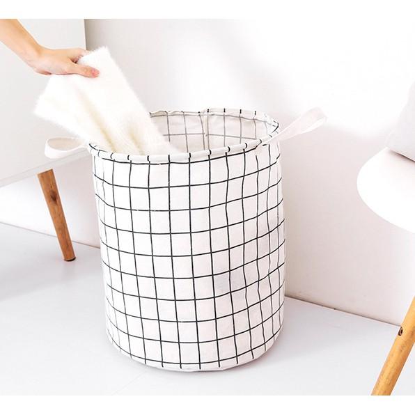 Giỏ đựng canvas tiện dụng