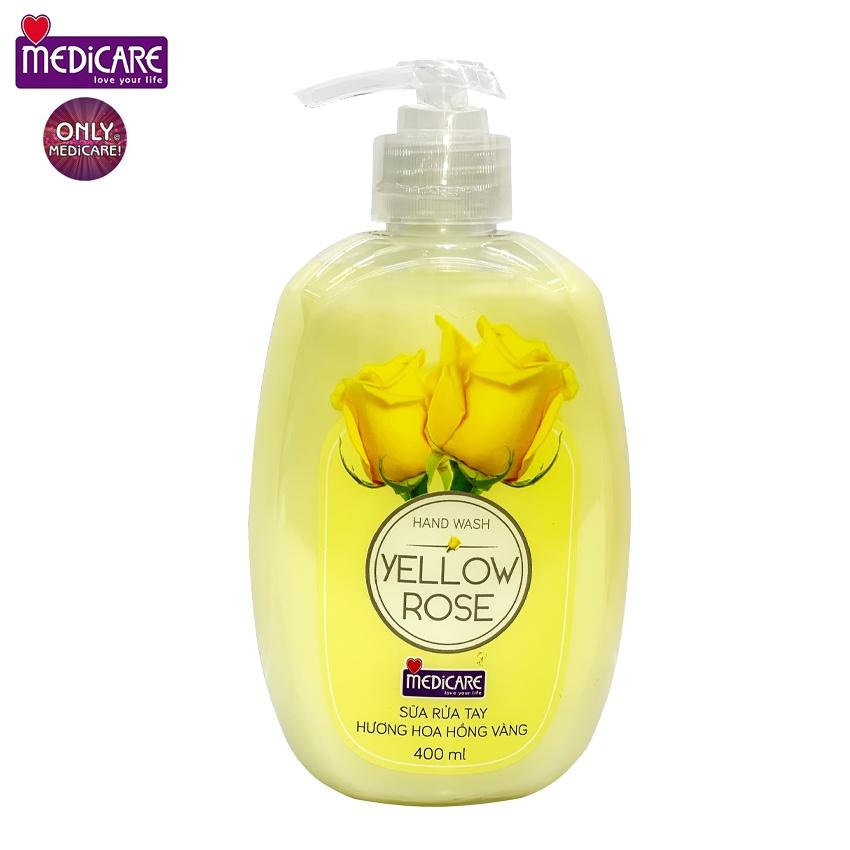 0105512 Sữa rửa tay MEDiCARE Yellow Rose 400ml