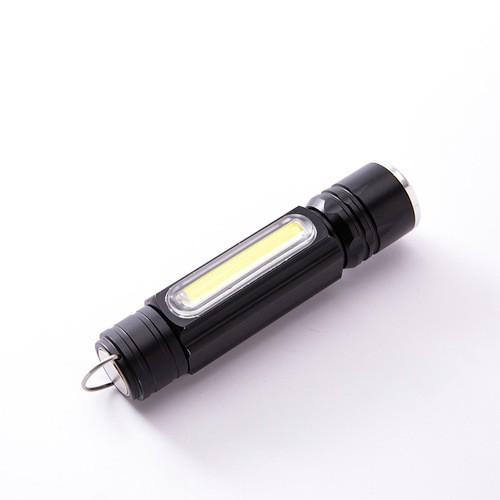 Giá Siêu rẻ-Đèn pin nhật bản - Đèn pin mini đa năng bóng Q5L siêu sáng có đèn trên thân - Chế độ sạc USB Zoom LED