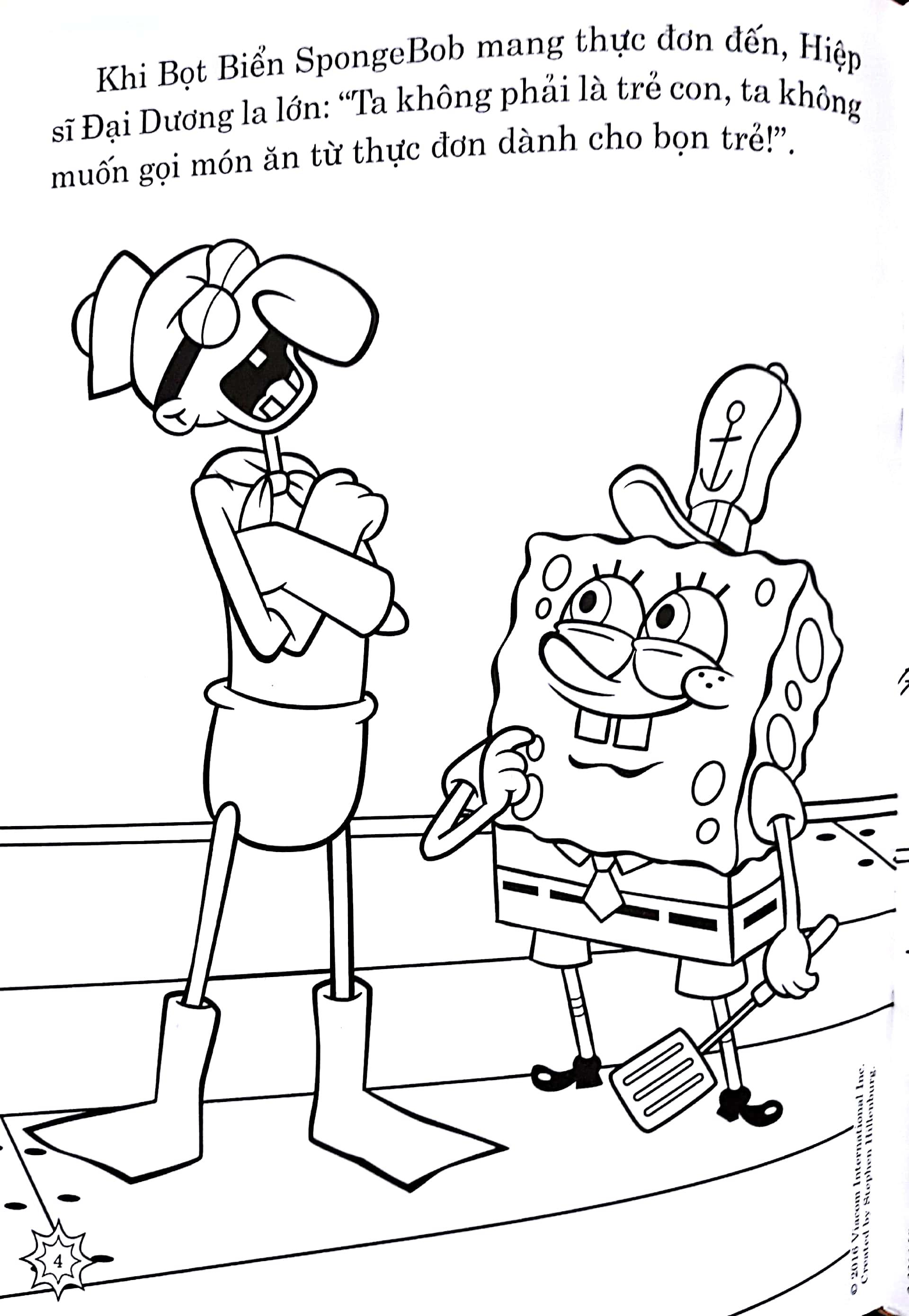 Bộ Sách Thực Hành Tô Màu Spongebob: Công Thức Làm Bánh + Đầu Bếp Siêu Phàm + Những Anh Hùng Của Biển Hóa Giải Mọi Hiểu Lầm (Bộ 3 Cuốn)