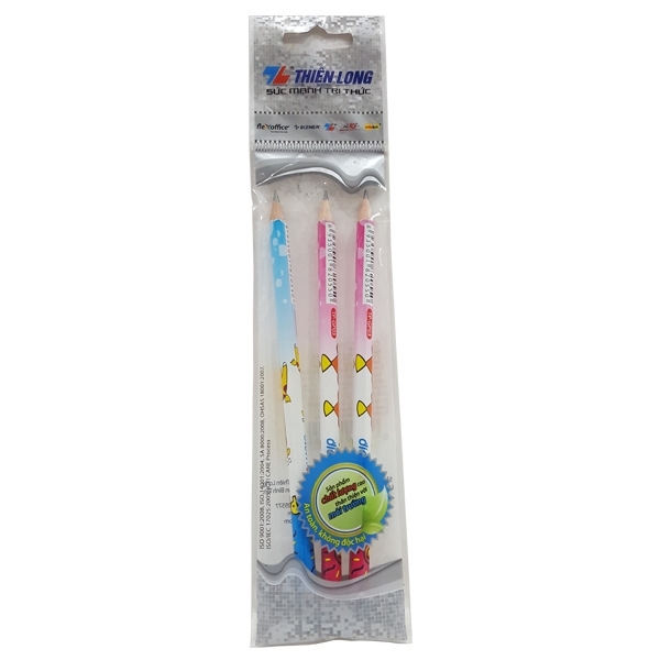 Bộ 2 Vỉ 3 Bút Chì Gỗ GP-03