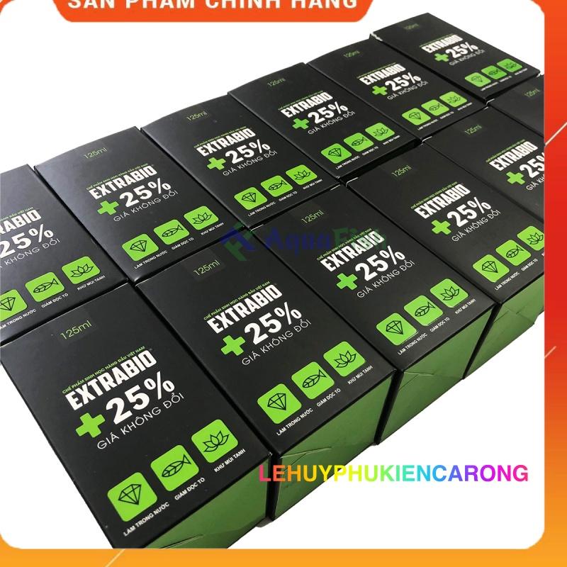 Vi Sinh bể Cá Extra bio 125ml - TẶNG 25%