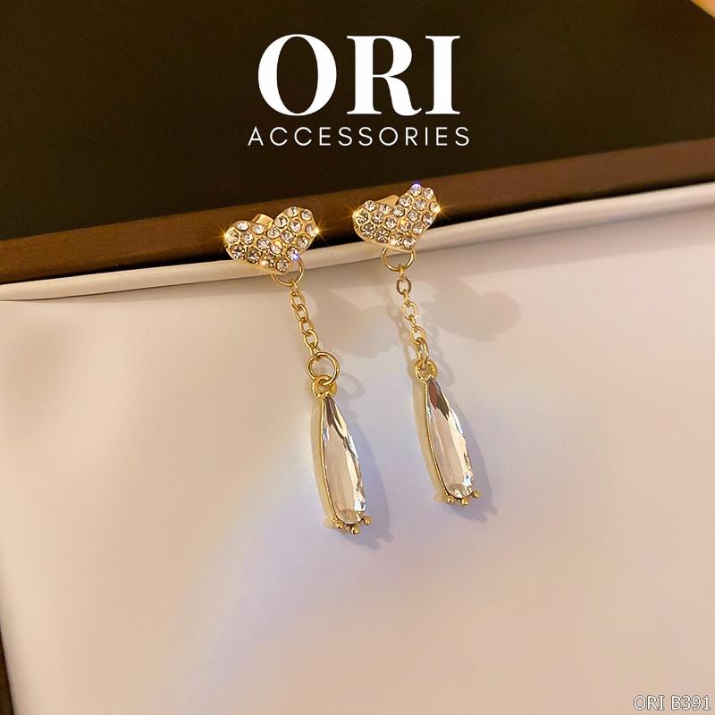 Bông tai nữ dáng dài Alethea thời trang xinh xắn ORI ACCESSORIES B391