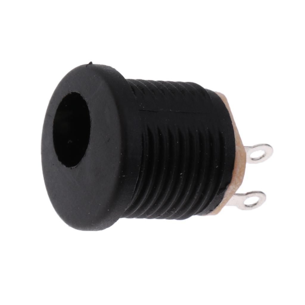 50Pack Panel Mount DC022 2.1x5.5mm DC Power Jack Socket AV Plug Connector