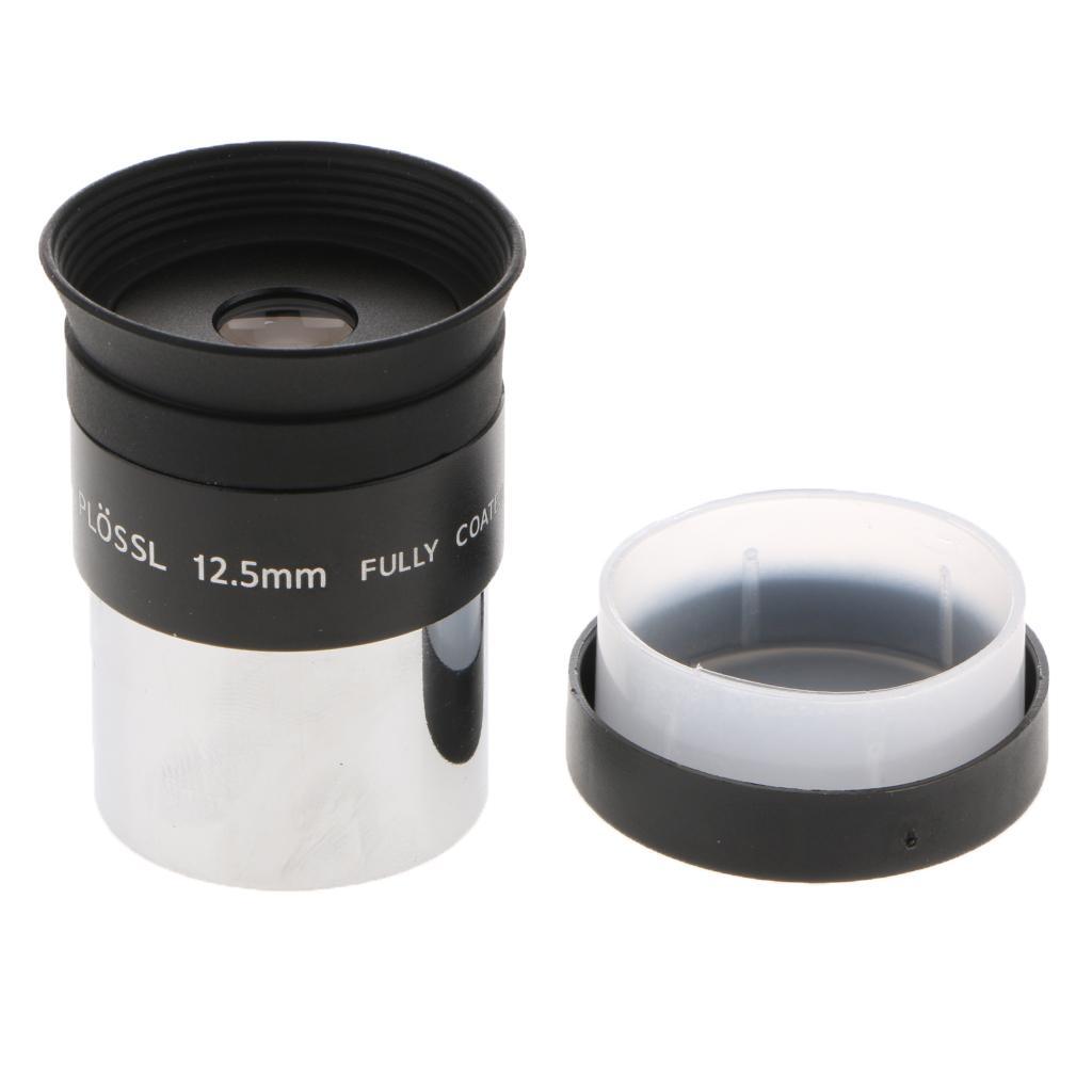12.5mm Plossl Telescope Eyepiece Lens Kit Set for 1.25inch Astronomy Filters