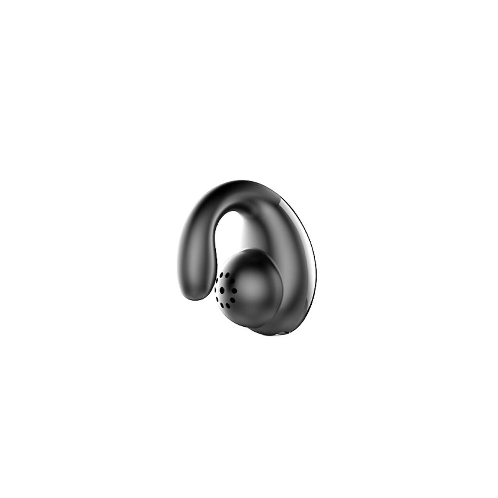 Single Wireless Earbud, Bluetooth 5.0 Earbuds Headphone, Ear Clip Headphones with Mic, Deep Bass, Touch Control, for Sport