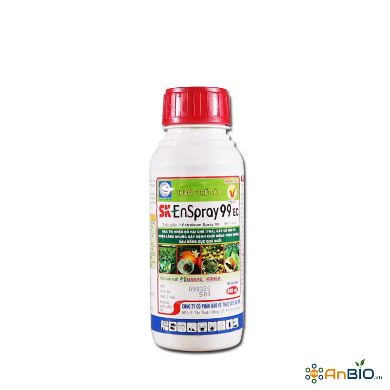 DẦU KHOÁNG SK EnSpray 99EC Chai 480ml Đặc trị nhện đỏ